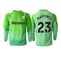 Pánský Fotbalový dres Aston Villa Emiliano Martinez #23 Brankářské 2025-26 Venkovní Dlouhý Rukáv